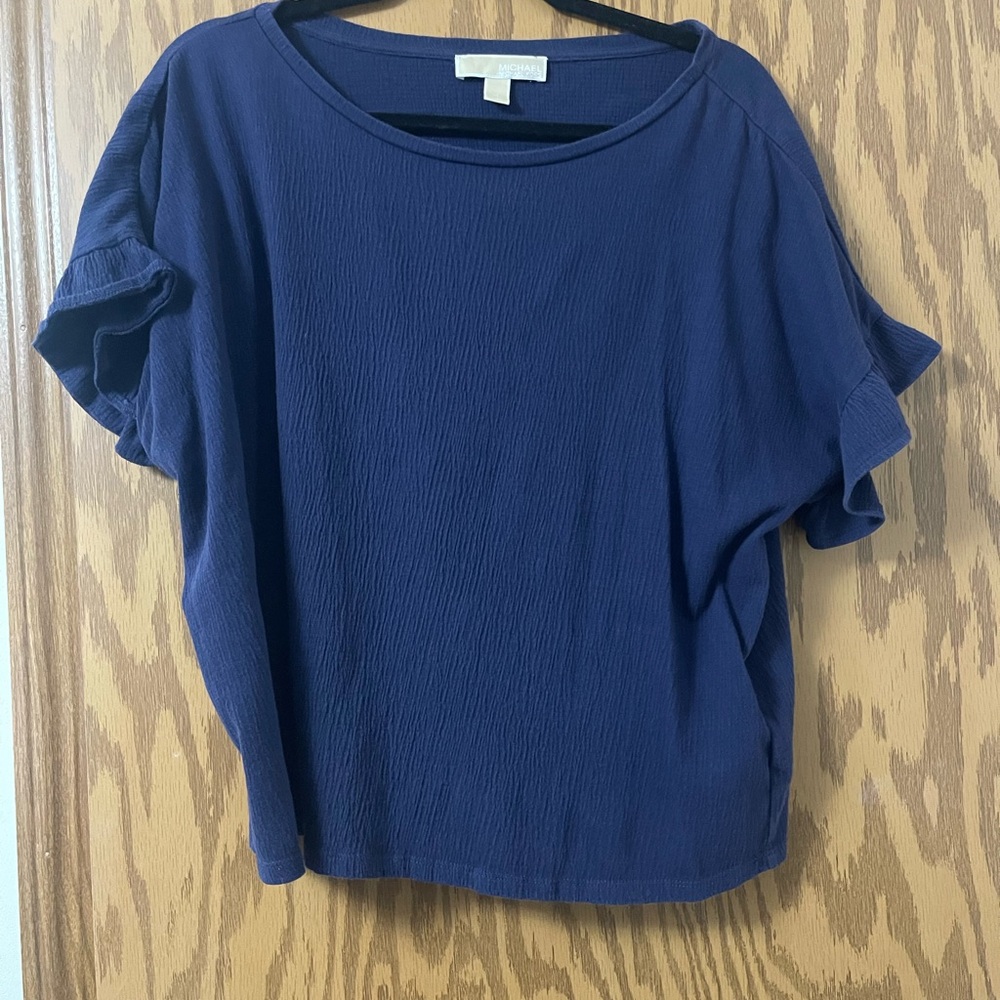 Women's Navy Blue Top
